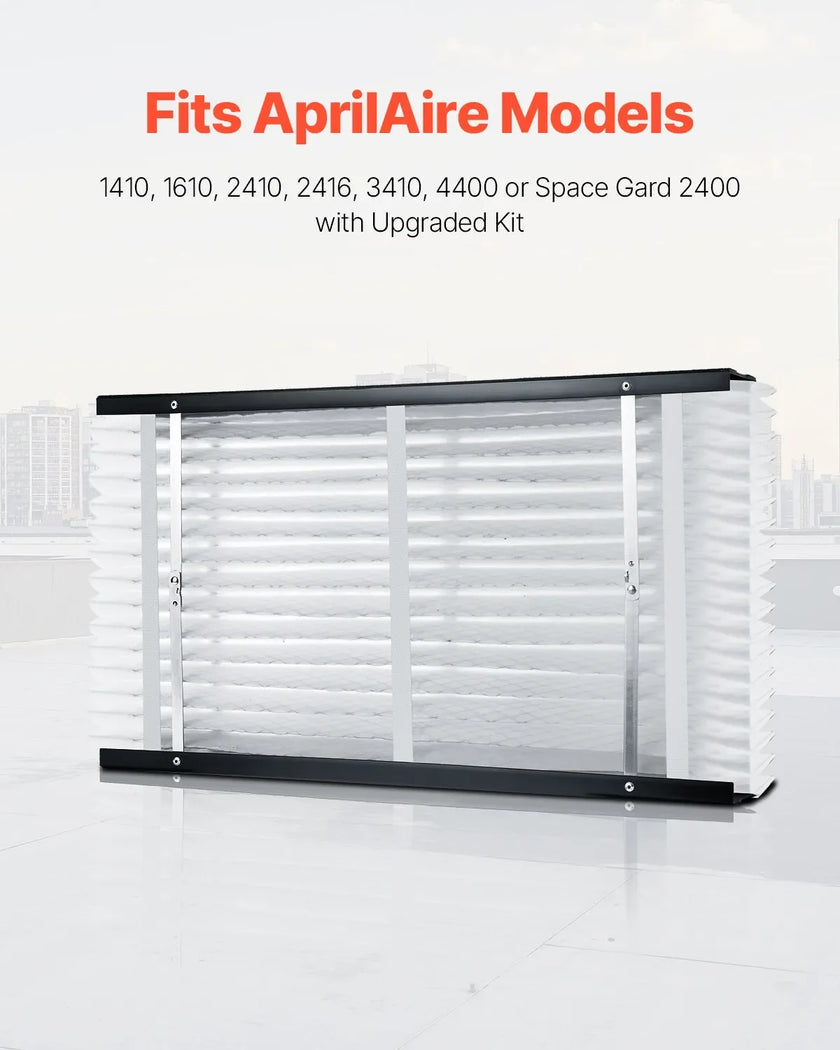 VEVOR Air Filters MERV 11 Electrostatic Pleated Furnace Filter 2-Pack 16x28x4