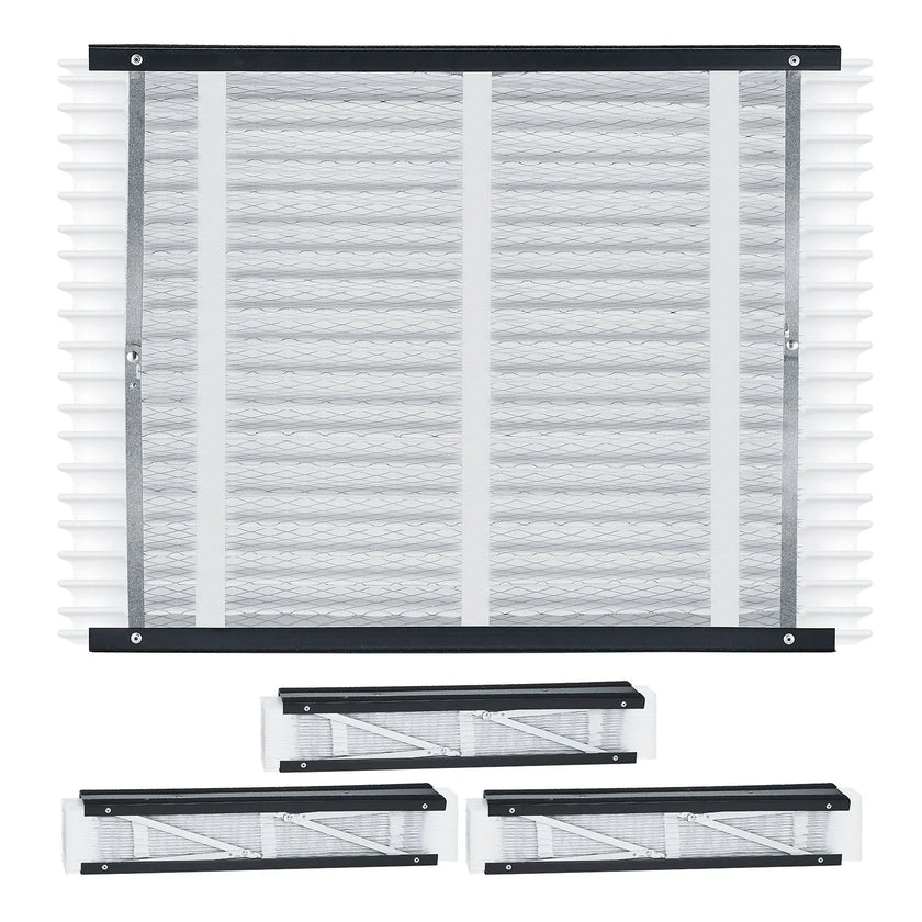 VEVOR Air Filters MERV 11 Electrostatic Pleated Furnace Filter 4-Pack 20x25x4