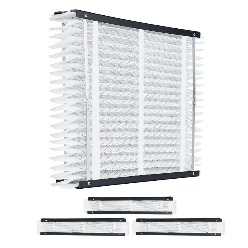 VEVOR Air Filters MERV 11 Electrostatic Pleated Furnace Filter 4-Pack 20x25x4