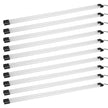VEVOR 10 Pack LED Shop Light, 4 FT, 40W Linkable Shop Light Fixture, 4500 LM Surface & Hanging Mount Ceiling Lights 59 in Power Cords with ON/OFF Switch, for Garage Warehouse Home Workshop and Office