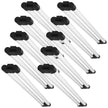 VEVOR 10 Pack LED Shop Light, 4 FT, 40W Linkable Shop Light Fixture, 4500 LM Surface & Hanging Mount Ceiling Lights 59 in Power Cords with ON/OFF Switch, for Garage Warehouse Home Workshop and Office