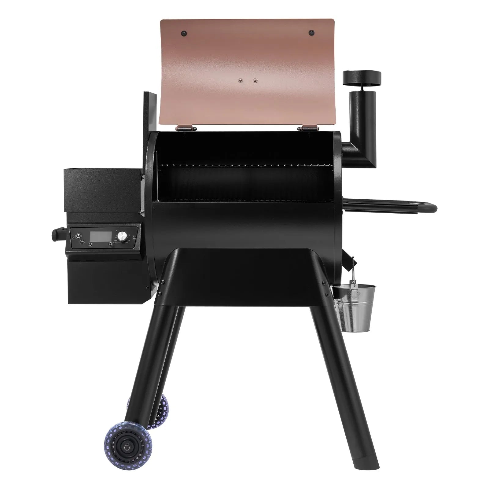 VEVOR Wood Pellet Grill Smoker Outdoor Electric BBQ Grills 575 Sq.in Cook Area