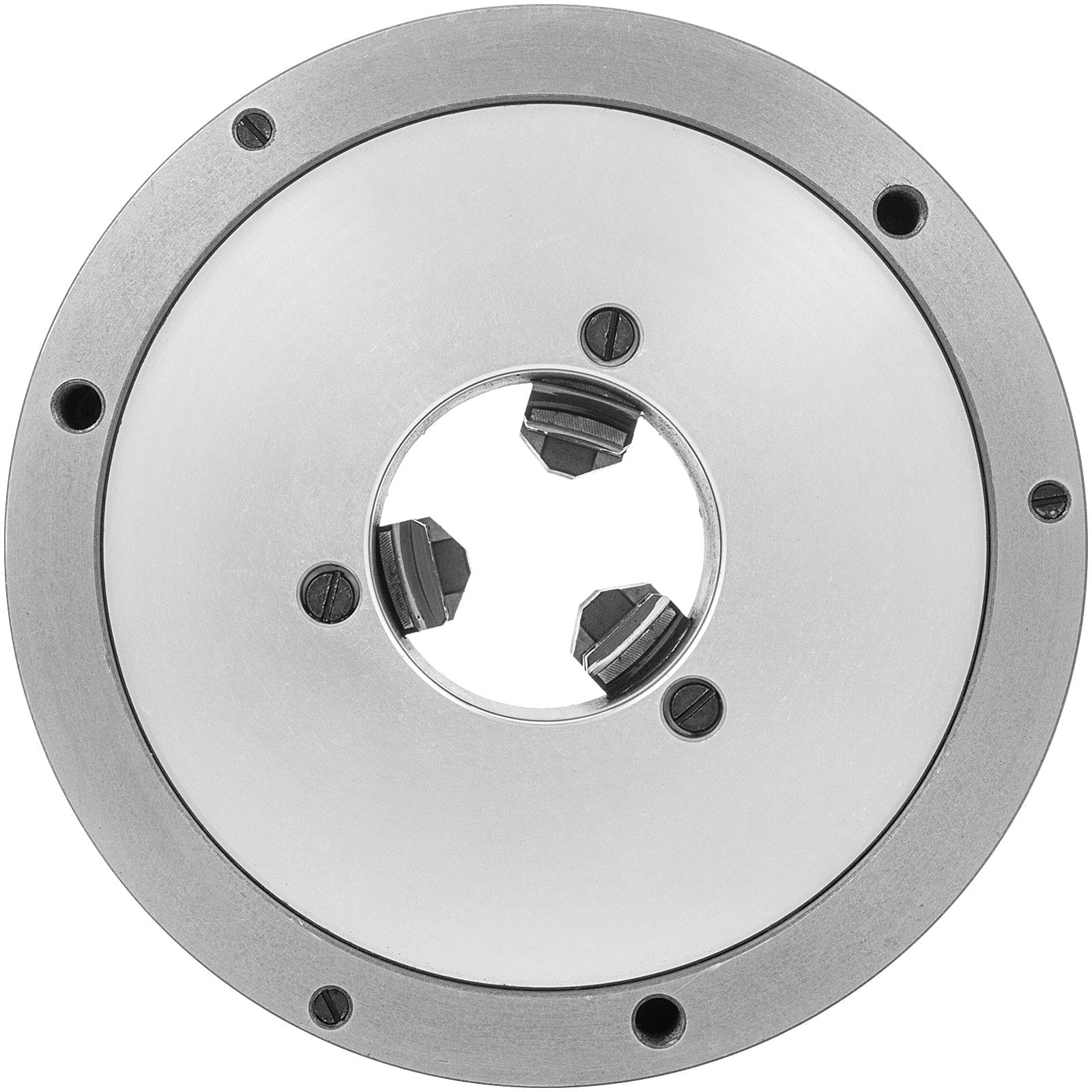 VEVOR K11-250 Lathe Chuck 10 Inch 3 Jaw, Self Centering Chuck Milling Hardened Steel, Internal External Grinding for Lathe Drilling Milling Machine