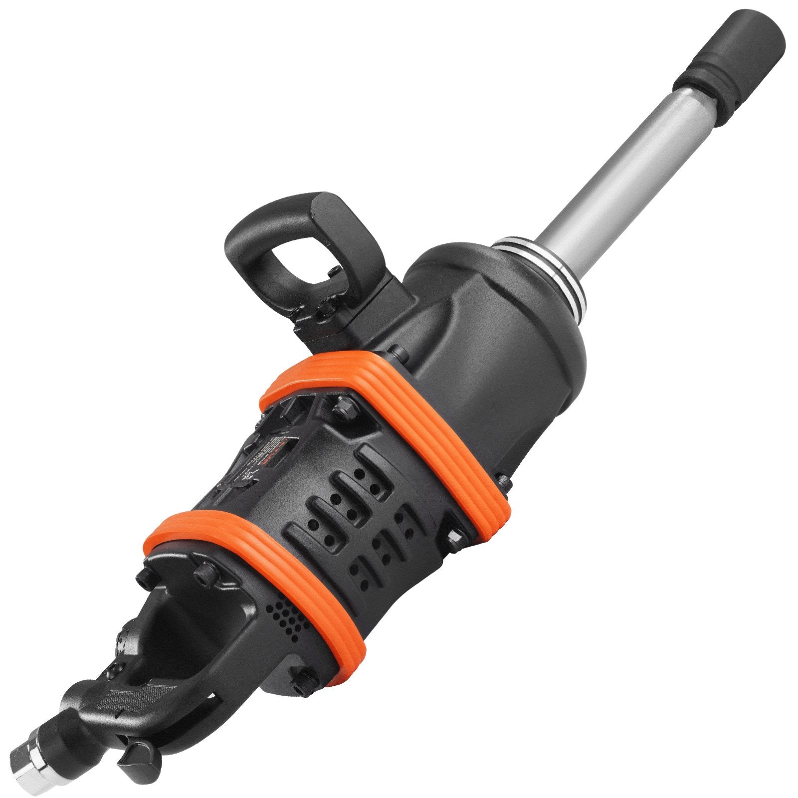 VEVOR 1 Inch Air Impact Wrench, Up to 5175 ft-lbs Beast Reverse Torque Output Pneumatic Impact w/ 8 Inch Anvil for Heavy Duty Machinery/Semi-Truck/Bus