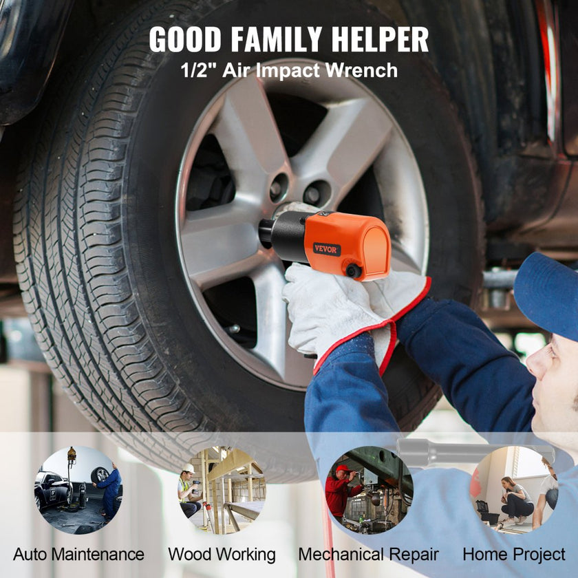 VEVOR Air Impact Wrench, 1/2
