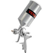 VEVOR HVLP Spray Gun, High Performance Automotive Paint Gun with 1.3/1.7mm Stainless Fluid Tip Sets, 1000cc Cup, MPS Adapter and Air Regulator for Primer, Clear & Top Coat, Touch Up