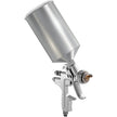 VEVOR HVLP Spray Gun, High Performance Automotive Paint Gun with 1.3/1.7mm Stainless Fluid Tip Sets, 1000cc Cup, MPS Adapter and Air Regulator for Primer, Clear & Top Coat, Touch Up