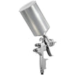 VEVOR HVLP Spray Gun, High Performance Automotive Paint Gun with 1.3/1.7mm Stainless Fluid Tip Sets, 1000cc Cup, MPS Adapter and Air Regulator for Primer, Clear & Top Coat, Touch Up