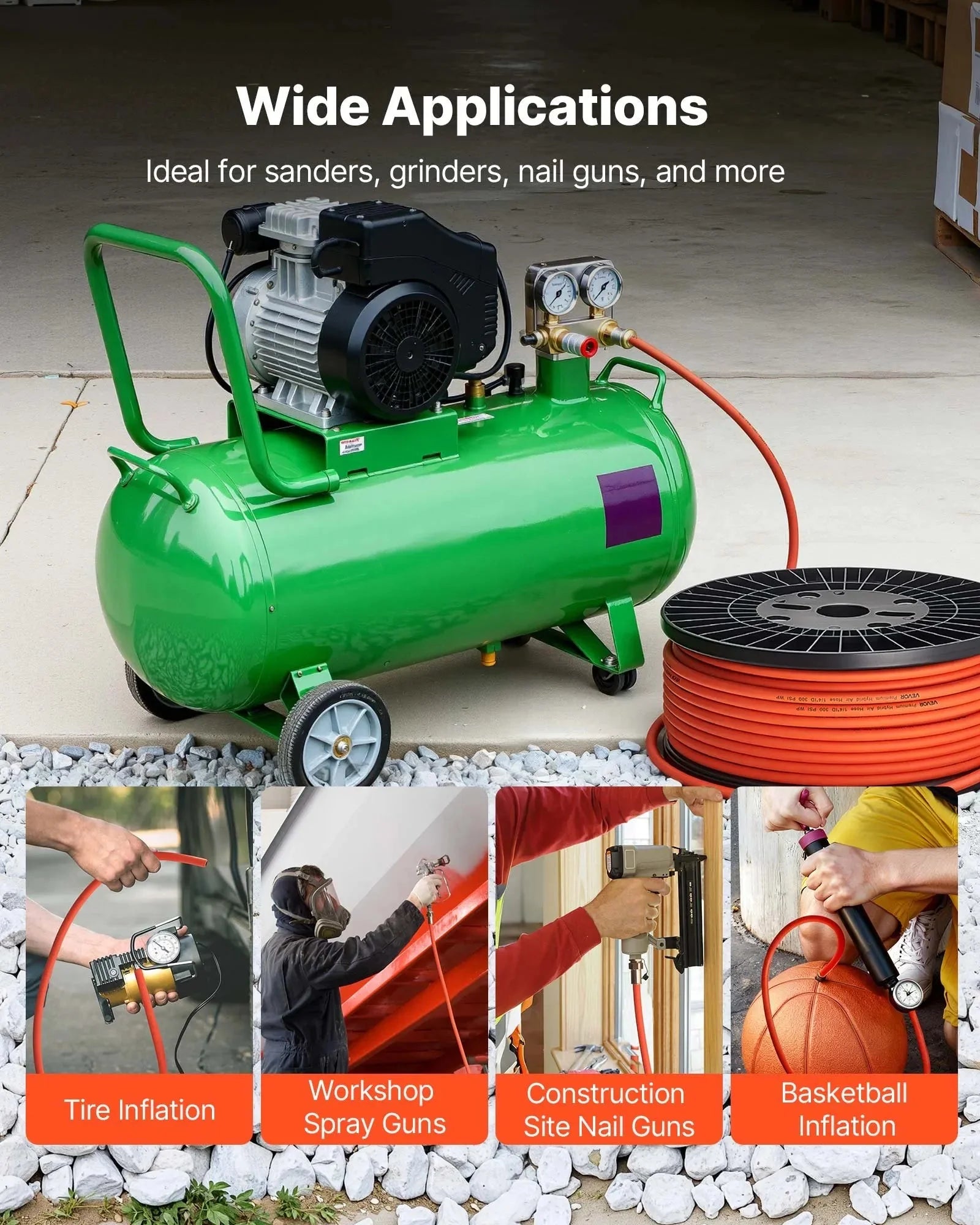 VEVOR Air Hose, 1/4