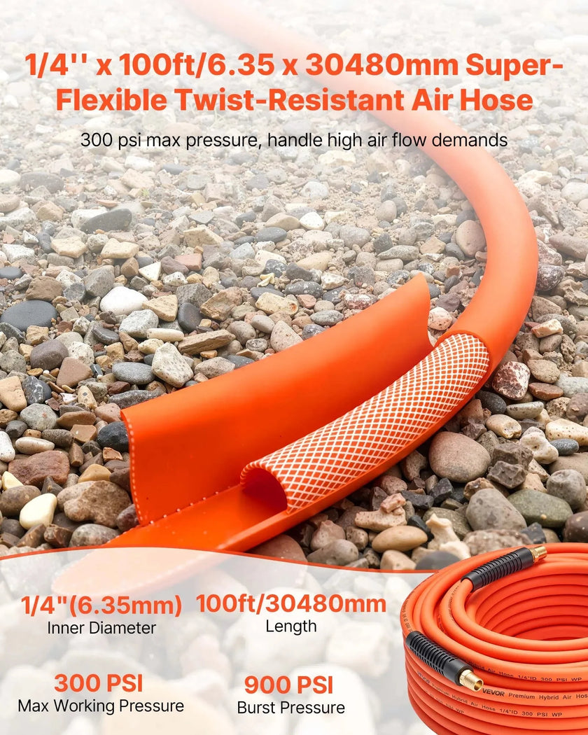 VEVOR Air Hose, 1/4