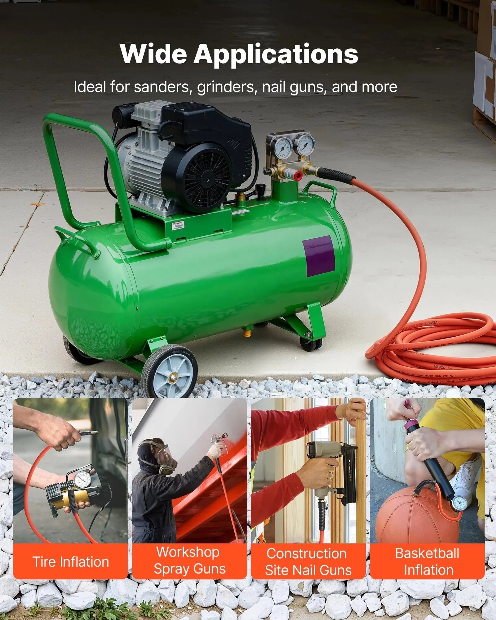 VEVOR Air Hose, 1/2