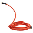 VEVOR Air Hose, 3/8'' x 25ft Hybrid Air Hose, Lightweight, Kink Resistant, Pneumatic Hoses with 1/4 inch Solid Brass Male Fitting, Three-Layer Hybrid Material, 300 PSI, All-Weather Flexibility, Orange