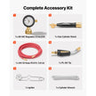 VEVOR Air Acetylene Torch Kit with Self-Lighting PL-8A Tip, CGA200 Regulator & 11.8 ft Hose