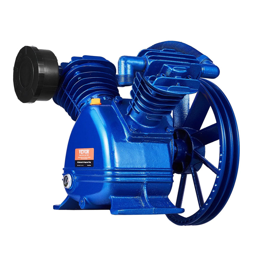 VEVOR Air Compressor Pump Head 5.5HP 5.75CFM @ 90PSI 2-Cylinder Piston Pump Head