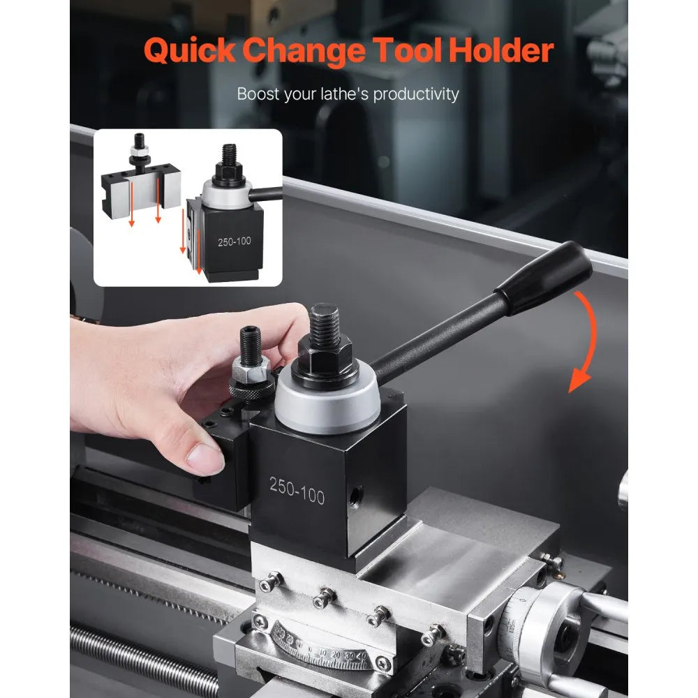 VEVOR Quick Change Tool Post Set 6 Pcs Lathe Tool Holders for 6
