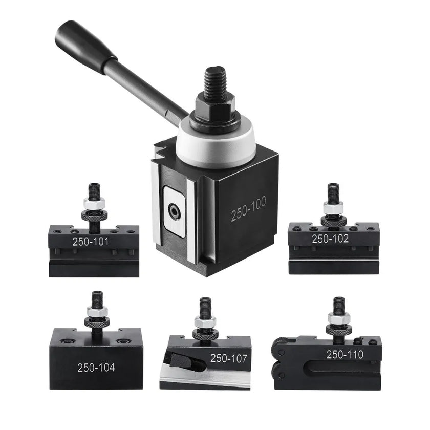 VEVOR Quick Change Tool Post Set 6 Pcs Lathe Tool Holders for 6
