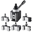 VEVOR Quick Change Tool Post Set 6 Pcs Lathe Tool Holders for 6