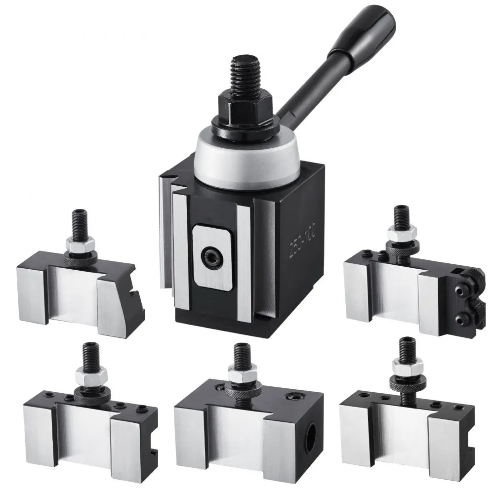 VEVOR Quick Change Tool Post Set 6 Pcs Lathe Tool Holders for 6