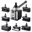 VEVOR Quick Change Tool Post Set 8 Pcs Lathe Tool Holders for 10