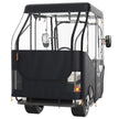 VEVOR Golf Cart Enclosure, 420D Polyester Driving Enclosure with 4-Sided Transparent Windows, 4 Passenger Club Car Covers Universal Fits for Most Brand Carts, Sunproof and Dustproof Outdoor Cart Cover
