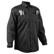 VEVOR Flame-Resistant Welding Jacket XXL Size 7oz Cotton Welding Safety Jacket