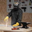 VEVOR Flame-Resistant Welding Jacket M Size 7oz FR Cotton Welding Safety Jacket