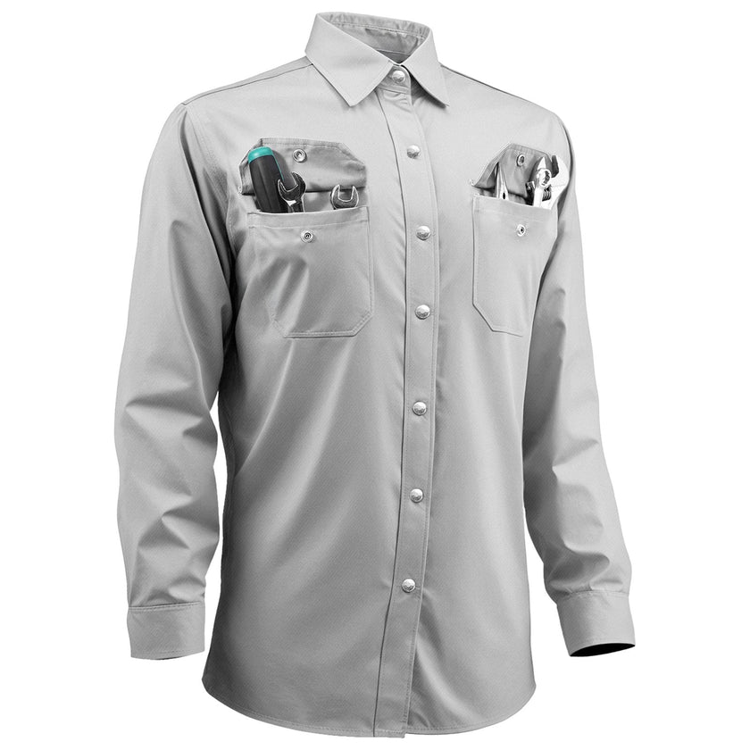 VEVOR Flame-Resistant Welding Jacket 7oz Cotton Welding Safety Jacket XXL Size