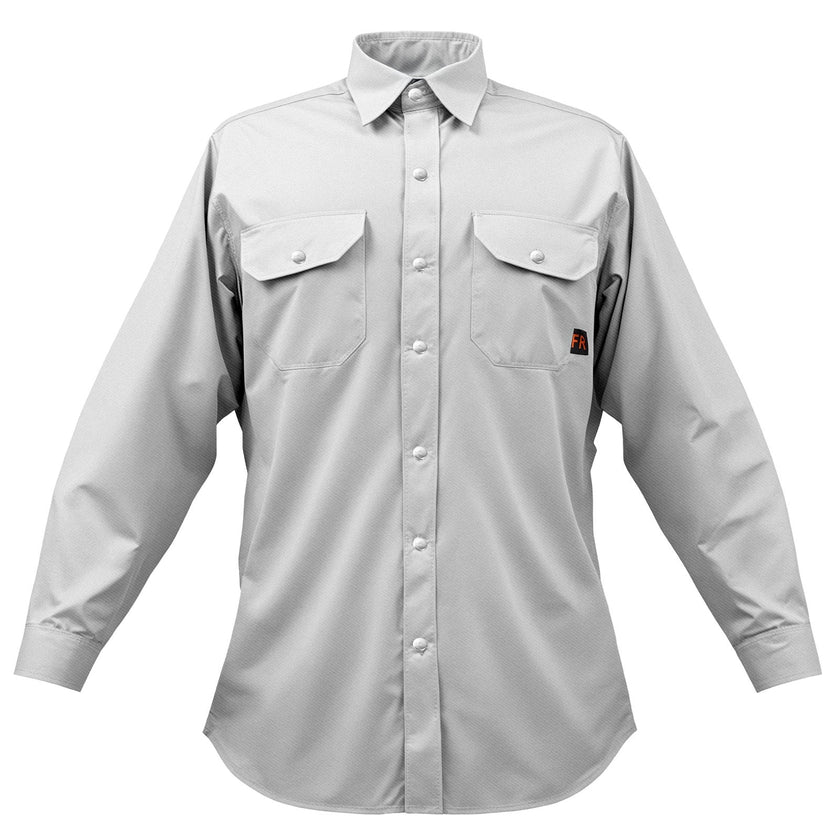 VEVOR Flame-Resistant Welding Jacket 7oz FR Cotton Welding Safety Jacket M Size