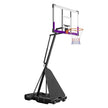 VEVOR Portable Basketball Stand, 10 ft Height Adjustment Basketball Hoop & Goal, Basketballs Hoop Outdoor with 48 inch PC Backboard for Kids, Adults in Schools, Parks, Indoor & Outdoor Use