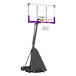 VEVOR Portable Basketball Stand, 10 ft Height Adjustment Basketball Hoop & Goal, Basketballs Hoop Outdoor with 48 inch PC Backboard for Kids, Adults in Schools, Parks, Indoor & Outdoor Use