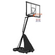 VEVOR Portable Basketball Stand, 10 ft Height Adjustment Basketball Hoop & Goal, Basketballs Hoop Outdoor with 50 inch PC Backboard for Kids, Adults in Schools, Parks, Indoor & Outdoor Use