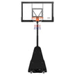 VEVOR Portable Basketball Stand, 10 ft Height Adjustment Basketball Hoop & Goal, Basketballs Hoop Outdoor with 50 inch PC Backboard for Kids, Adults in Schools, Parks, Indoor & Outdoor Use