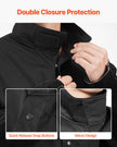 VEVOR FR Welding Jacket M Size Heavy Duty Cowhide Leather & 9oz FR Cotton