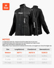 VEVOR FR Welding Jacket M Size Heavy Duty Cowhide Leather & 9oz FR Cotton