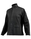 VEVOR FR Welding Jacket M Size Heavy Duty Cowhide Leather & 9oz FR Cotton
