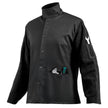 VEVOR FR Welding Jacket M Size Heavy Duty Cowhide Leather & 9oz FR Cotton