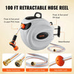 VEVOR Retractable Hose Reel Water Hose Reel 100'x1/2