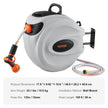 VEVOR Retractable Hose Reel Water Hose Reel 100'x1/2