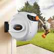 VEVOR Retractable Hose Reel Water Hose Reel 65'x5/8