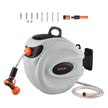 VEVOR Retractable Hose Reel Water Hose Reel 65'x5/8