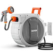 VEVOR Retractable Garden Hose Reel 5/8 in x 100 ft Wall Mounted Garden Hose Reel