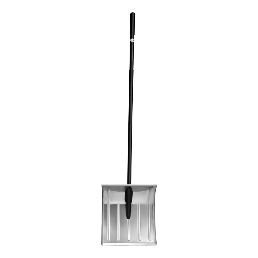 VEVOR Snow Shovel for Driveway, 16 in Wide Aluminum Alloy Snow Shovel, Non Slip Grip, Large Capacity Snowplow Shovels, Detachable & Lightweight Snows Removal Tool for Garden Car Camping Outdoors