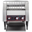 VEVOR Commercial Conveyor Toaster 2200W, Electric Heavy Duty Stainless Steel 300PCS/Hour, Commercial Bread Toaster Sliver 110V for Restaurant Breakfast
