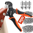 900-Piece Grommet Tool Kit with Manual Press Pliers, 1/4