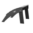 VEVOR Adirondack Ottoman 18.7L x 19.7W x 13H Inch HDPE Folding Footrest Black