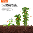 VEVOR 6 Packs Tomato Cages for Garden 48