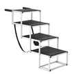 VEVOR Dog Stair for Cars 4-step Folding Dog Steps Aluminum Loads up to 250 lbs
