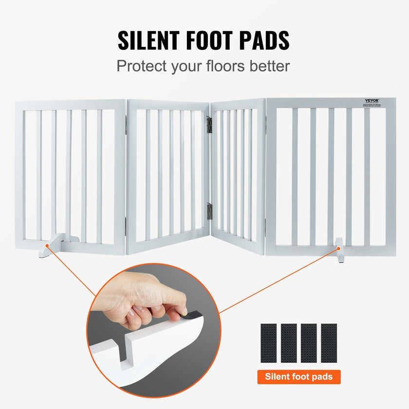 VEVOR Free Standing Dog Gate, 24