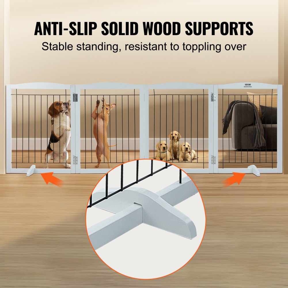 VEVOR Free Standing Dog Gate, 32