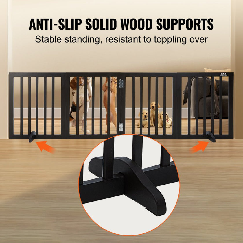 VEVOR Free Standing Dog Gate, 24